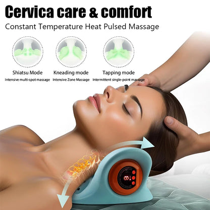 Heating Cervical Massage Pillow