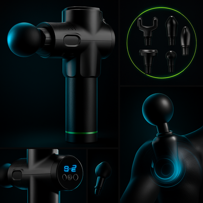 30-Level Deep Tissue Massage Gun